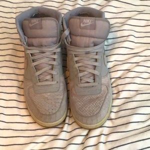 Grey nike sneakers mens size 12